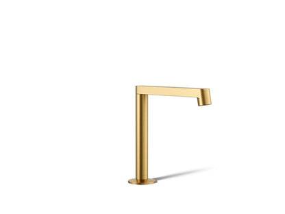 KOHLER K-77969-2MB Components Bathroom sink faucet spout with Row design, 1.2 gpm - Vibrant Brushed Moderne Brass
