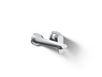 KOHLER K-97358-4-CP Avid Wall-Mount Bathroom Sink Faucet, 1.2 Gpm - Polished Chrome