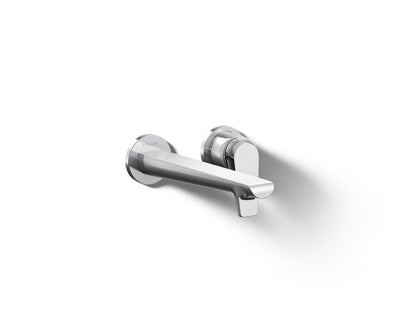KOHLER K-97358-4-CP Avid Wall-mount bathroom sink faucet, 1.2 gpm - Polished Chrome