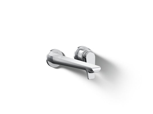 KOHLER K-97358-4-CP Avid Wall-mount bathroom sink faucet, 1.2 gpm - Polished Chrome