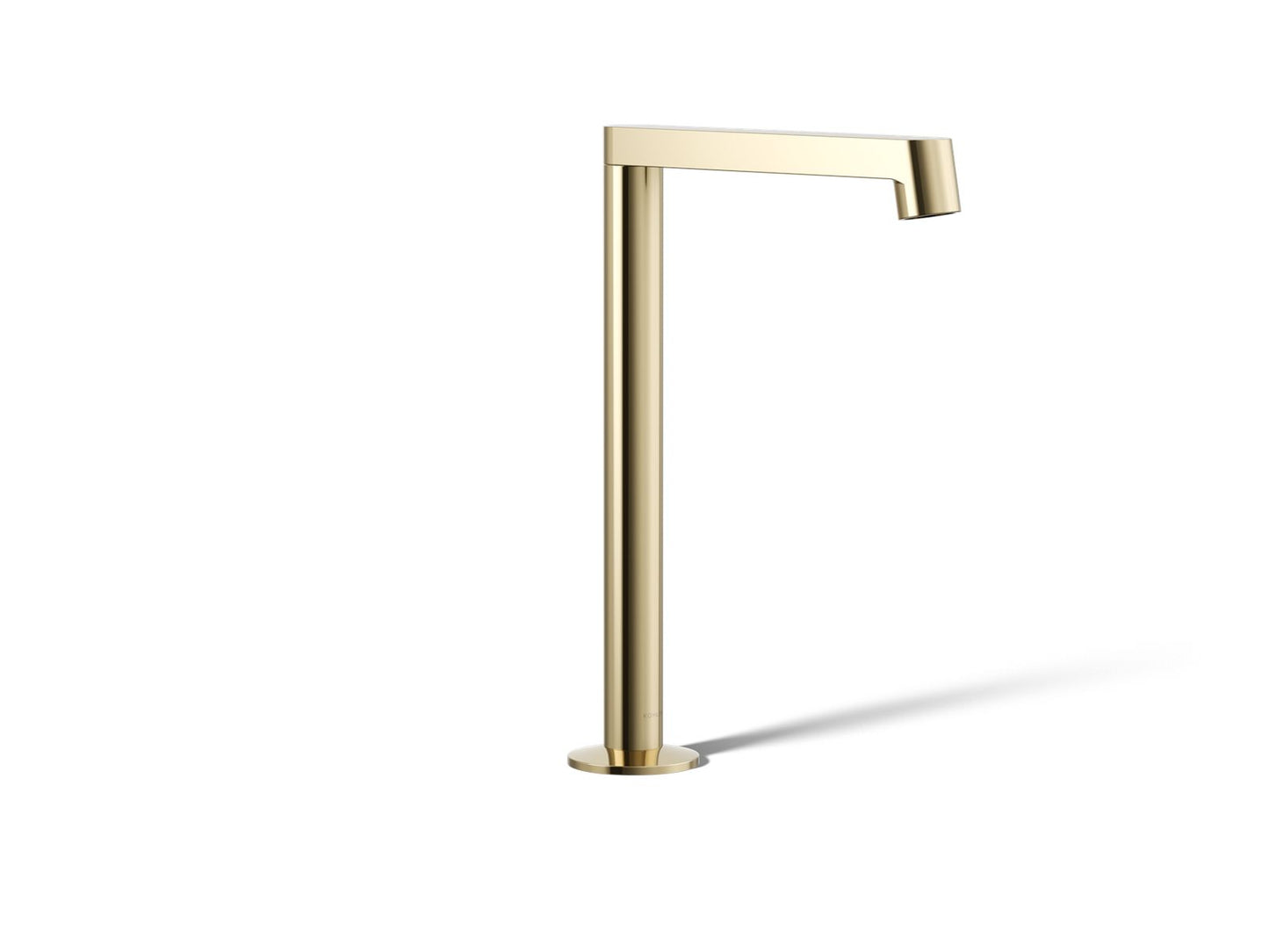 KOHLER K-23887-AF Components Bathroom Sink Faucet Spout With Row Design, 1.2 Gpm In Vibrant French Gold