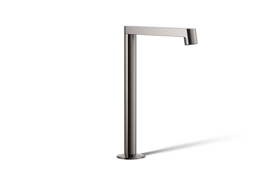 KOHLER K-23887-TT Components Bathroom Sink Faucet Spout With Row Design, 1.2 Gpm In Vibrant Titanium