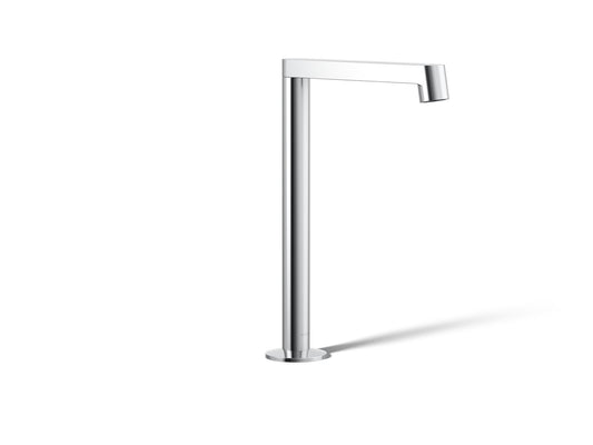 KOHLER K-23887-CP Components Bathroom Sink Faucet Spout With Row Design, 1.2 Gpm In Polished Chrome