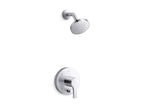 KOHLER K-T35326-4Y-CP Elate Rite-Temp Shower Trim Kit With Push-Button Diverter, 2.5 Gpm - Polished Chrome
