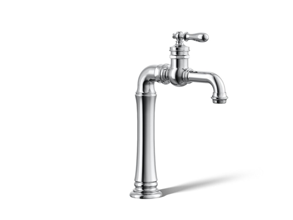 KOHLER K-72763-9M-CP Artifacts Gentleman'S Single-Handle Bathroom Sink Faucet, 1.2 Gpm - Polished Chrome