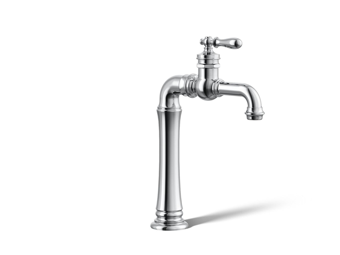 KOHLER K-72763-9M-CP Artifacts Gentleman's Single-handle bathroom sink faucet, 1.2 gpm - Polished Chrome