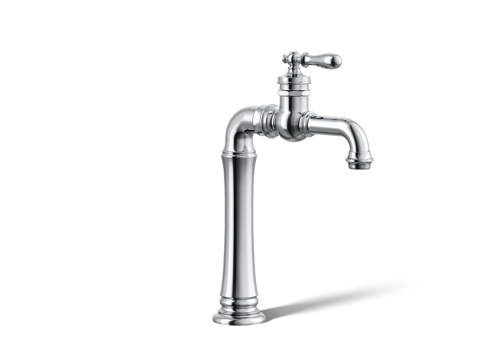 KOHLER K-72763-9M-CP Artifacts Gentleman'S Single-Handle Bathroom Sink Faucet, 1.2 Gpm - Polished Chrome