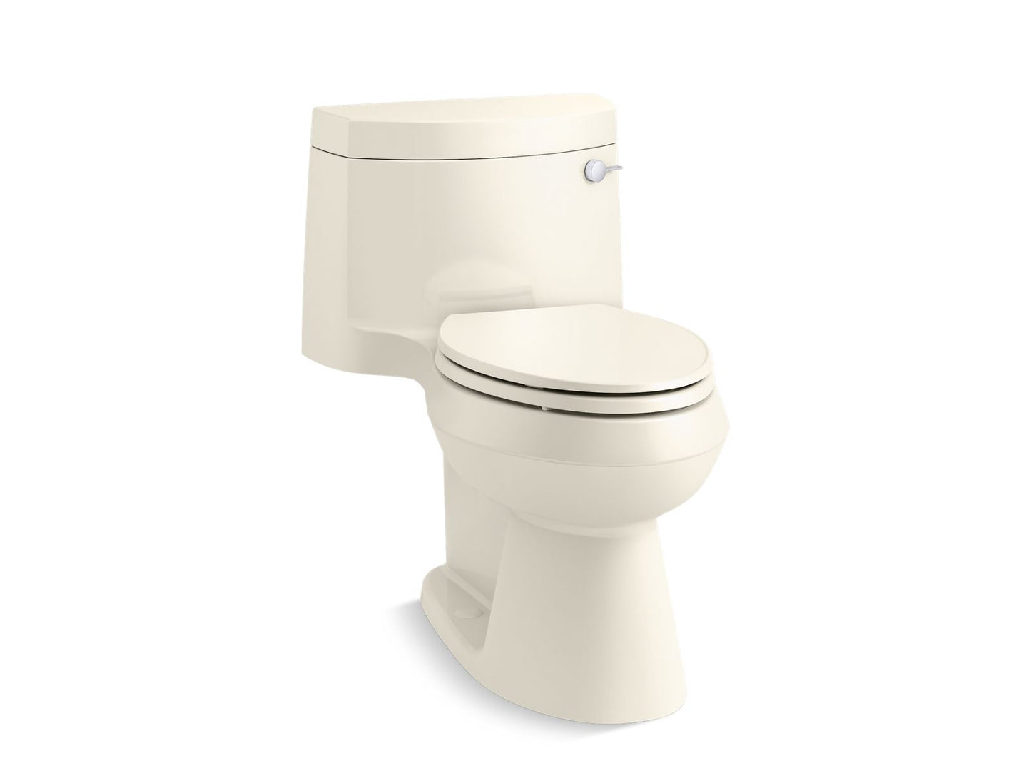 KOHLER K-3619-RA-96 Cimarron One-Piece Elongated Toilet With Concealed Trapway, 1.28 Gpf In Biscuit