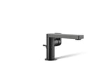 KOHLER K-73167-4-BL Composed Single-Handle Bathroom Sink Faucet With Lever Handle, 1.2 Gpm - Matte Black