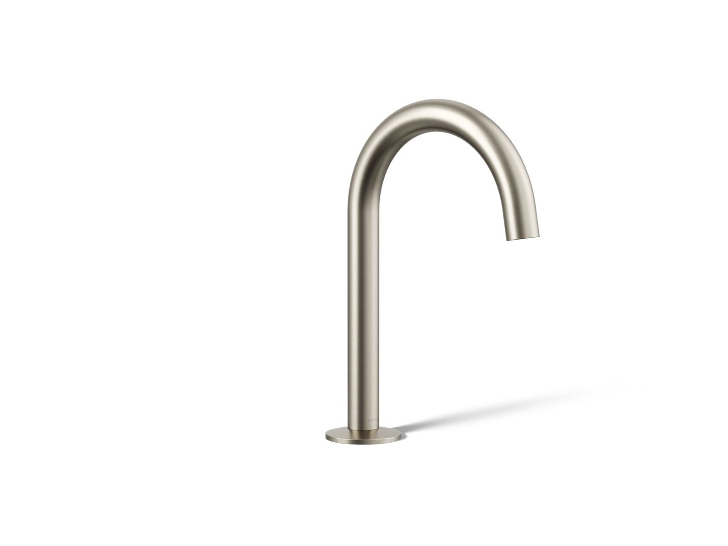 KOHLER K-77967-BN Components Bathroom Sink Faucet Spout With Tube Design, 1.2 Gpm In Vibrant Brushed Nickel