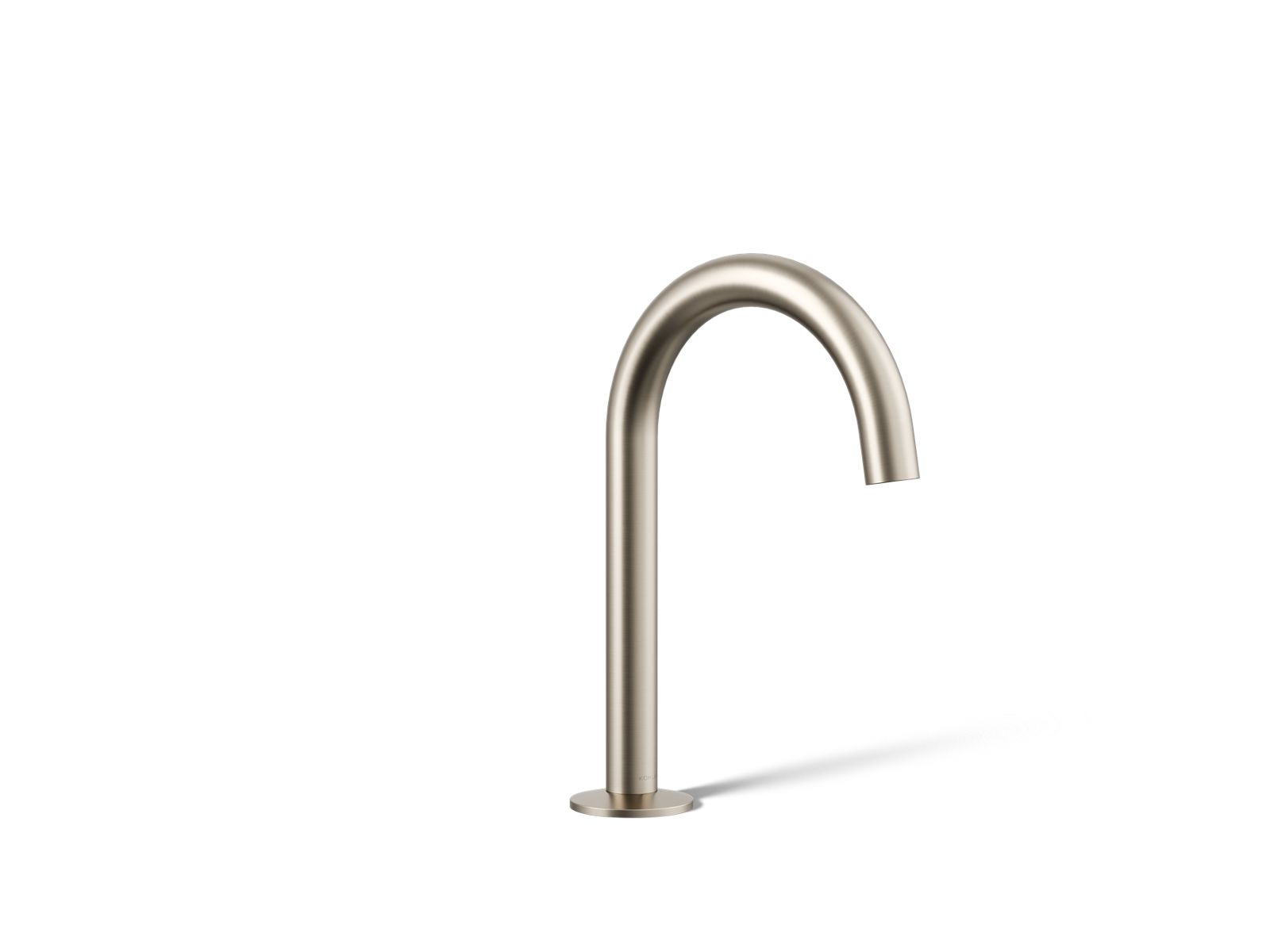 KOHLER K-77967-BN Components Bathroom Sink Faucet Spout With Tube Design, 1.2 Gpm - Vibrant Brushed Nickel