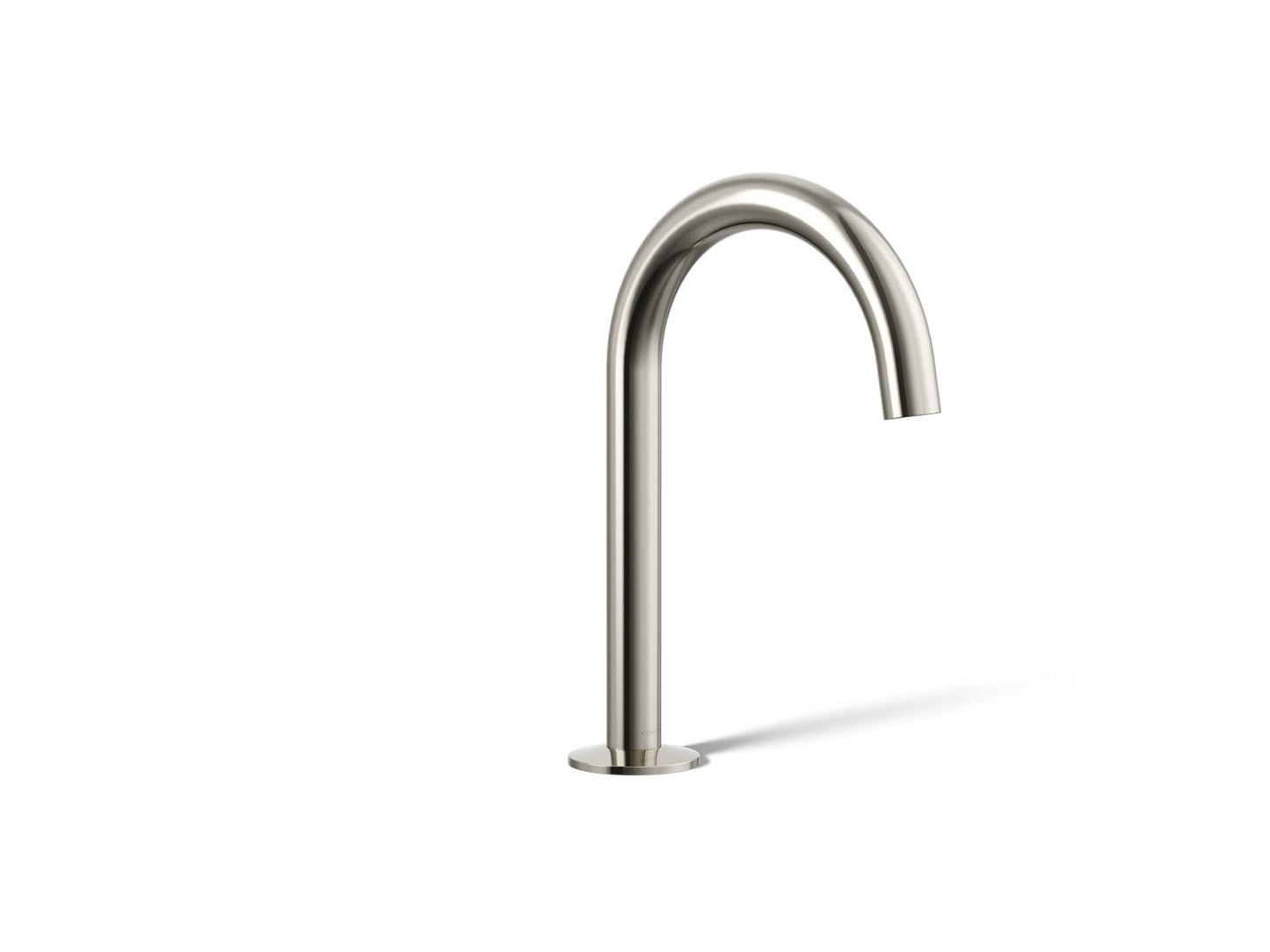 KOHLER K-77967-SN Components Bathroom Sink Faucet Spout With Tube Design, 1.2 Gpm In Vibrant Polished Nickel