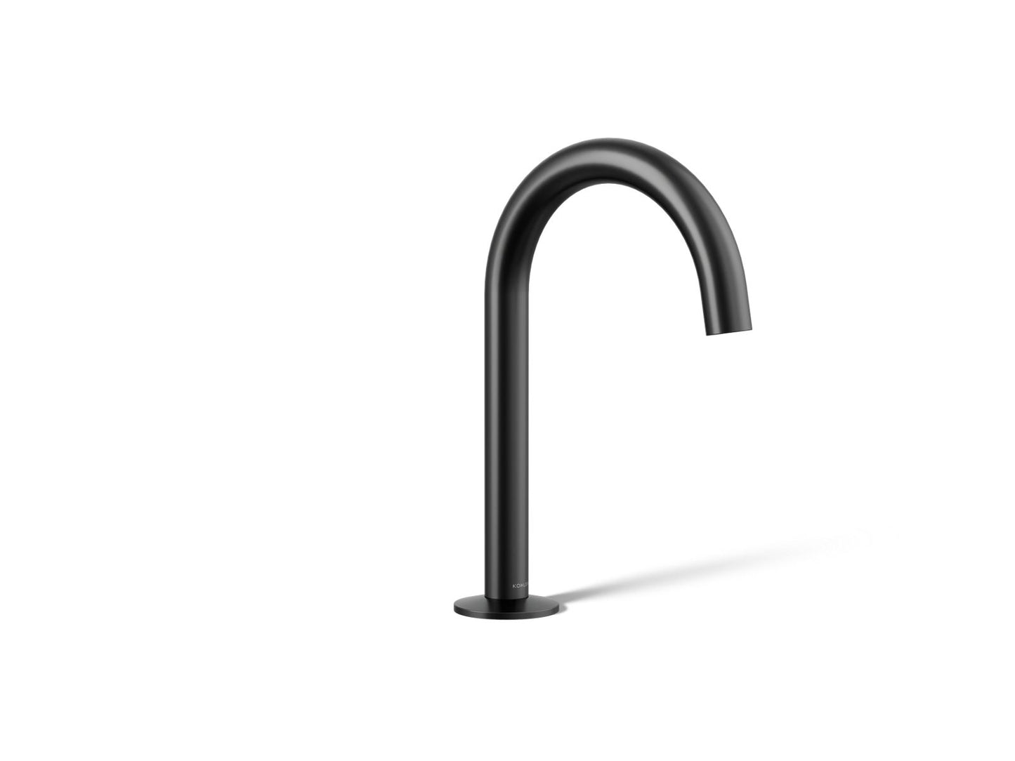 KOHLER K-77967-BL Components Bathroom Sink Faucet Spout With Tube Design, 1.2 Gpm In Matte Black