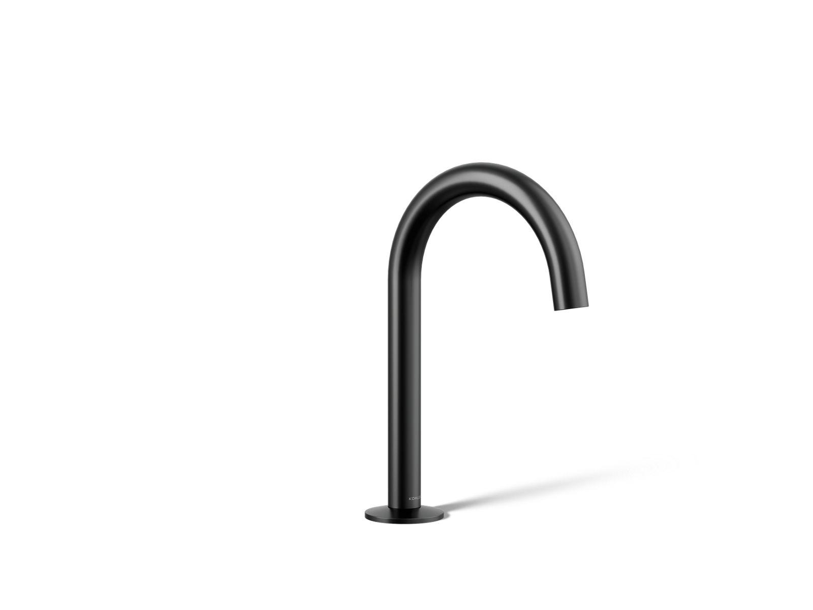 KOHLER K-77967-BL Components Bathroom Sink Faucet Spout With Tube Design, 1.2 Gpm - Matte Black
