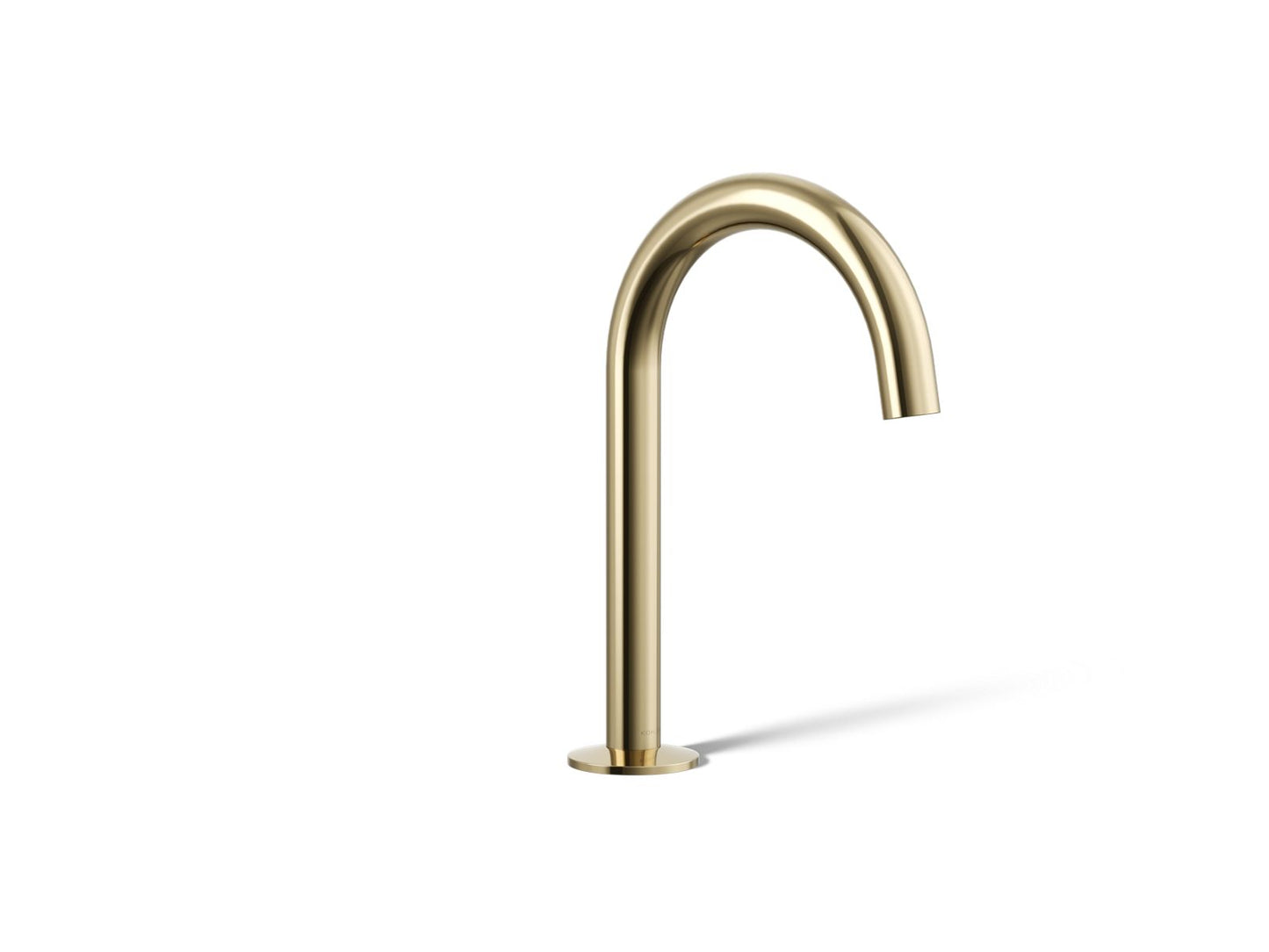 KOHLER K-77967-AF Components Bathroom Sink Faucet Spout With Tube Design, 1.2 Gpm In Vibrant French Gold