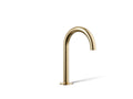 KOHLER K-77967-AF Components Bathroom Sink Faucet Spout With Tube Design, 1.2 Gpm - Vibrant French Gold