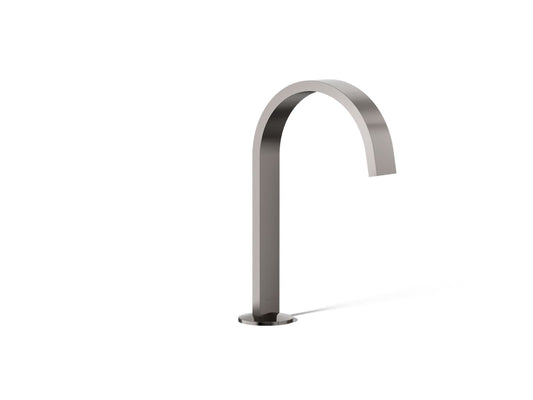 Kohler K-77968-TT Components Bathroom Sink Faucet Spout With Ribbon Design 1.2 Gpm In Vibrant Titanium