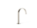KOHLER K-77968-SN Components Bathroom Sink Faucet Spout With Ribbon Design, 1.2 Gpm - Vibrant Polished Nickel