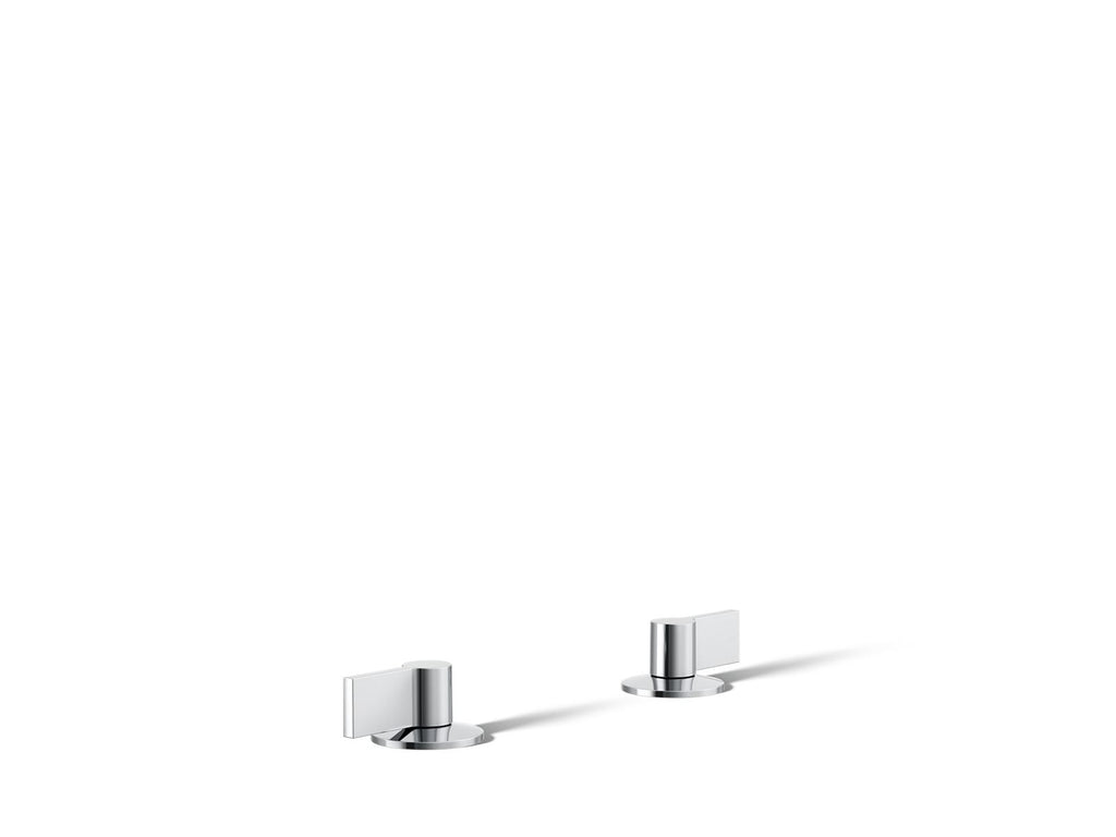 KOHLER K-77974-4-CP Components Lever Bathroom Sink Faucet Handles - Polished Chrome