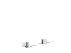 KOHLER K-77974-4-CP Components Lever Bathroom Sink Faucet Handles - Polished Chrome