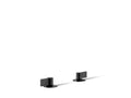 KOHLER K-77974-4-BL Components Lever Bathroom Sink Faucet Handles - Matte Black