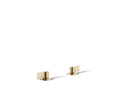 KOHLER K-77974-4-AF Components Lever Bathroom Sink Faucet Handles - Vibrant French Gold