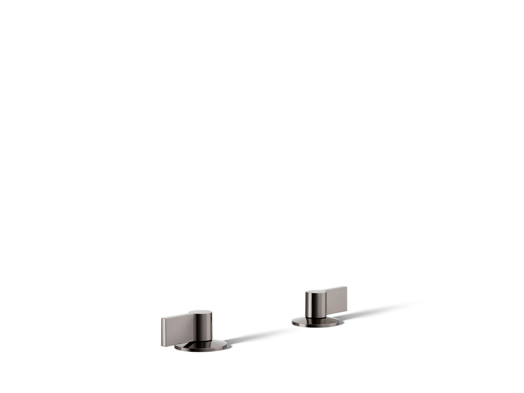 KOHLER K-77974-4-TT Components Lever Bathroom Sink Faucet Handles - Vibrant Titanium