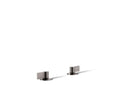 KOHLER K-77974-4-TT Components Lever Bathroom Sink Faucet Handles - Vibrant Titanium