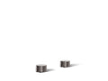 KOHLER K-77974-8-TT Components Oyl Bathroom Sink Faucet Handles - Vibrant Titanium