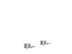 KOHLER K-77974-8-CP Components Oyl Bathroom Sink Faucet Handles - Polished Chrome