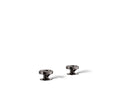 KOHLER K-77974-9-TT Components Industrial Bathroom Sink Faucet Handles - Vibrant Titanium