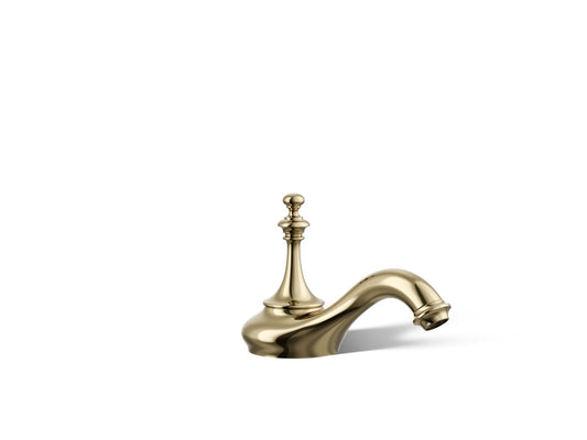 KOHLER K-72758-AF Artifacts With Tea Design Bathroom Sink Faucet Spout With Tea Design, 1.2 Gpm In Vibrant French Gold