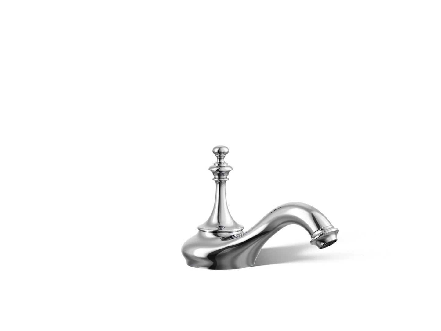 KOHLER K-72758-CP Artifacts With Tea Design Bathroom Sink Faucet Spout With Tea Design, 1.2 Gpm In Polished Chrome