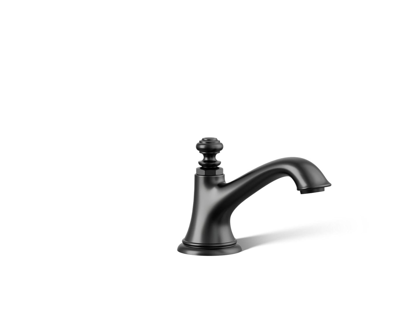 KOHLER K-72759-BL Artifacts With Bell Design Bathroom Sink Faucet Spout With Bell Design, 1.2 Gpm In Matte Black