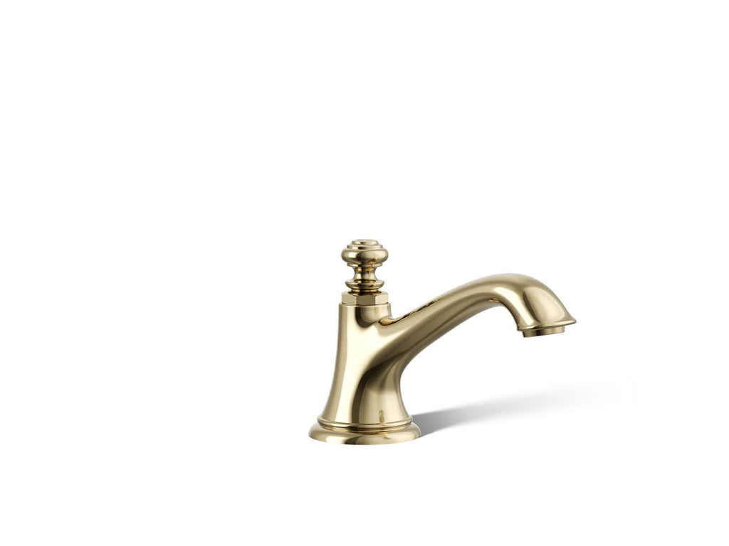 KOHLER K-72759-AF Artifacts With Bell Design Bathroom Sink Faucet Spout With Bell Design, 1.2 Gpm - Vibrant French Gold