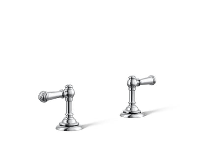 KOHLER K-98068-4-CP Artifacts Lever bathroom sink faucet handles - Polished Chrome