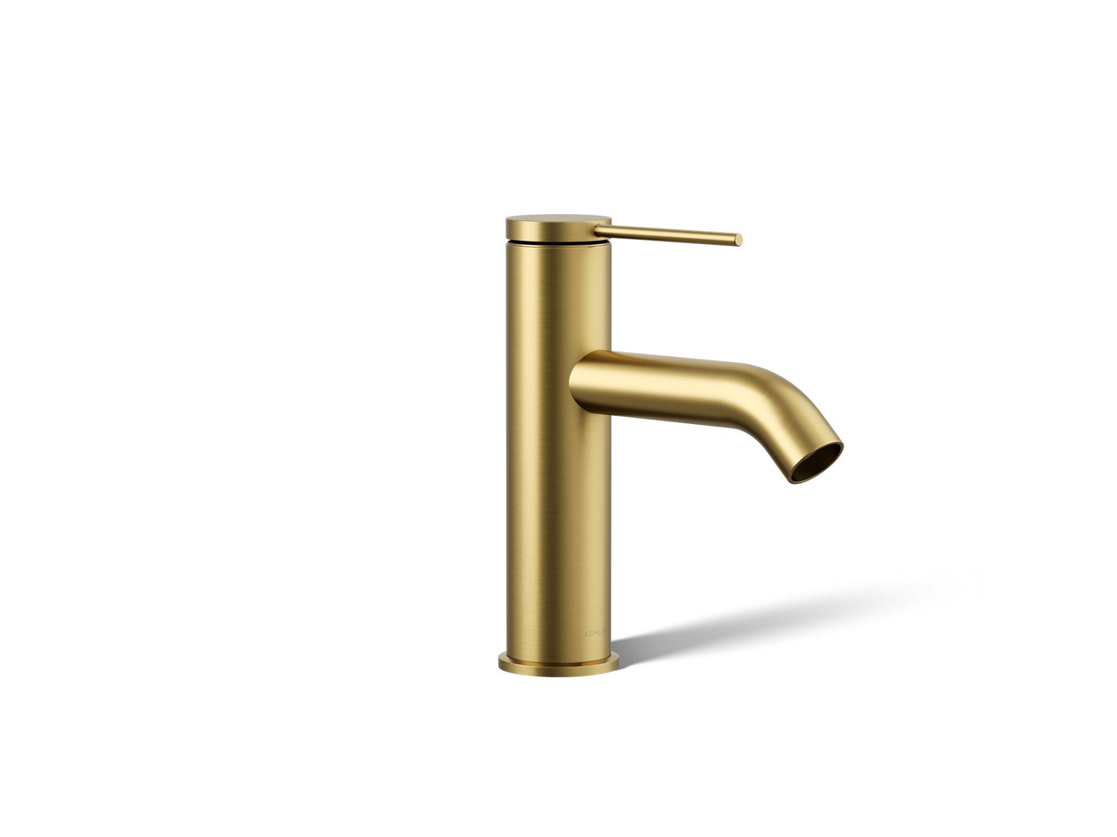 KOHLER K-77958-4A-2MB Components Single-Handle Bathroom Sink Faucet, 1.2 Gpm - Vibrant Brushed Moderne Brass