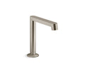 KOHLER K-103M37-SANA-BN Components Touchless Single-Hole Lavatory Faucet With Kinesis Sensor Technology And Temperature Mixer, Ac-Powered, 0.5 Gpm - Vibrant Brushed Nickel