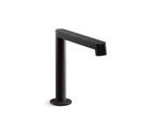 KOHLER K-103M37-SANA-BL Components Touchless Single-Hole Lavatory Faucet With Kinesis Sensor Technology And Temperature Mixer, Ac-Powered, 0.5 Gpm - Matte Black