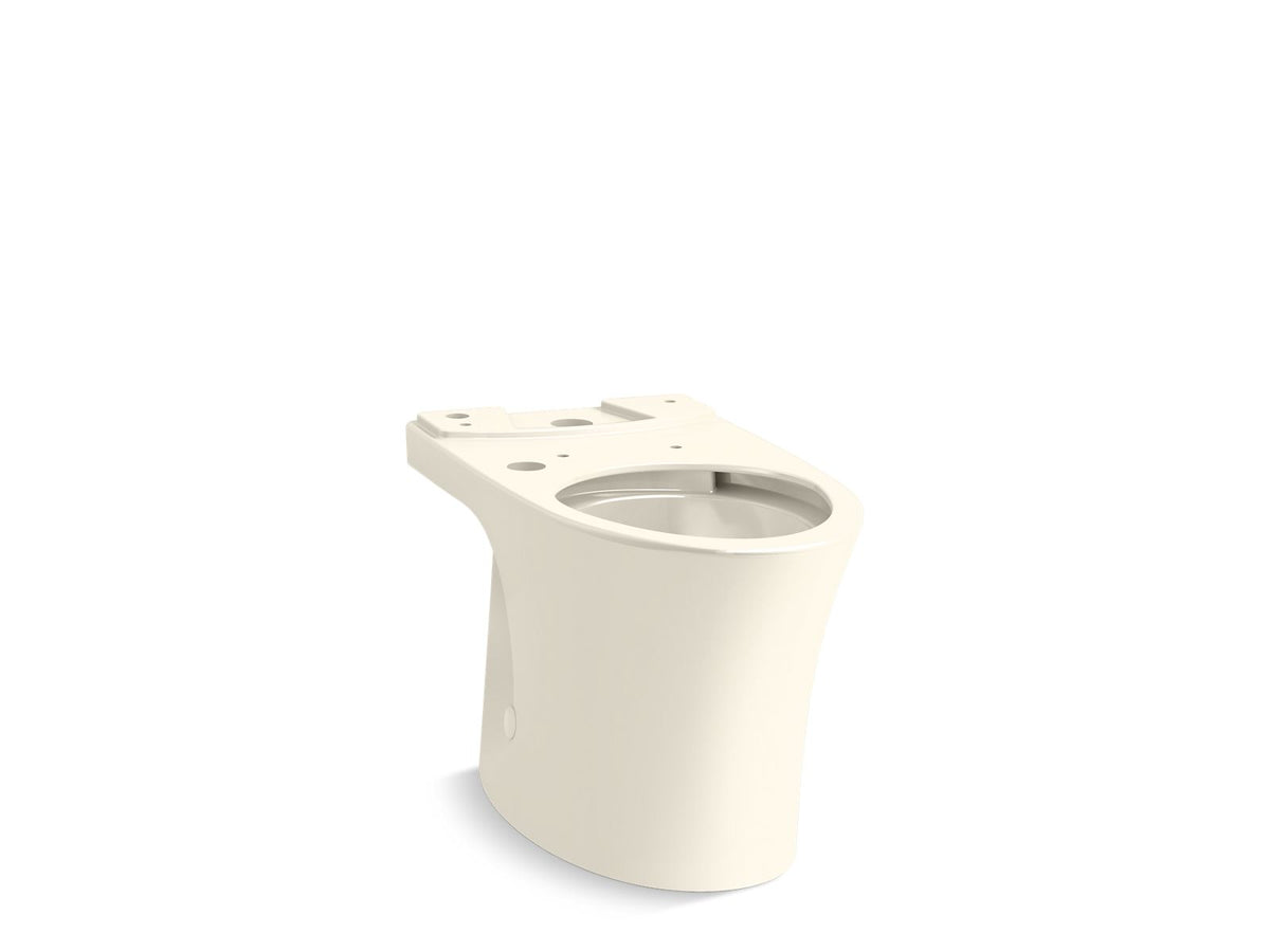 KOHLER K-28121-HC-96 Veil Elongated Toilet Bowl With Skirted Trapway - Biscuit