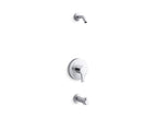 KOHLER K-TLS35322-4-CP Elate Rite-Temp Bath And Shower Trim Kit, Without Showerhead - Polished Chrome
