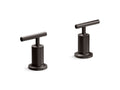 KOHLER K-T14429-4-BGP Deck- or wall-mount bath faucet handle trim with lever design  -  Brushed Graphite