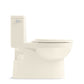 KOHLER K-78080-96 Reach One-Piece Compact Elongated Toilet With Skirted Trapway, 1.28 Gpf In Biscuit