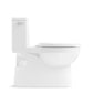 KOHLER K-78080-0 Reach One-Piece Compact Elongated Toilet With Skirted Trapway, 1.28 Gpf In White