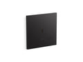 KOHLER K-90TB00L50-BL Mach Flex Metal Faceplate For Concealed Touchless Toilet Flushometer, 1.1 Gpf - Matte Black