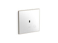 KOHLER K-61TB10S50-0WH-BN Mach Flex Glass Faceplate For Concealed Touchless Toilet Flushometer, Dual-Flush (1.1 / 1.28 Gpf) - Vibrant Brushed Nickel