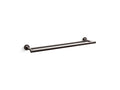 KOHLER K-14375-BGP 24" Double towel bar  -  Brushed Graphite