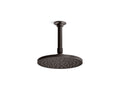 KOHLER K-13688-G-BGP Round 8" single-function rainhead, 1.75 gpm  -  Brushed Graphite