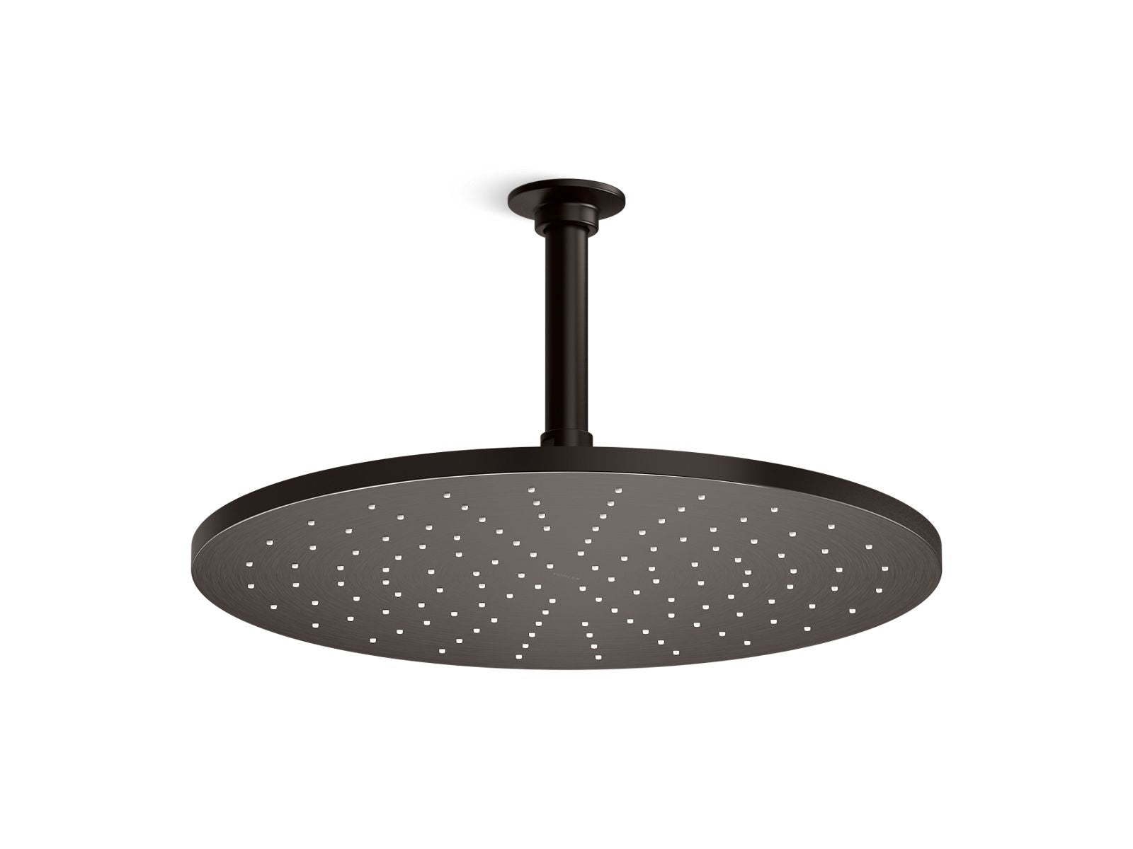 KOHLER K-13691-BGP Round 14” single-function rainhead, 2.5 gpm  -  Brushed Graphite