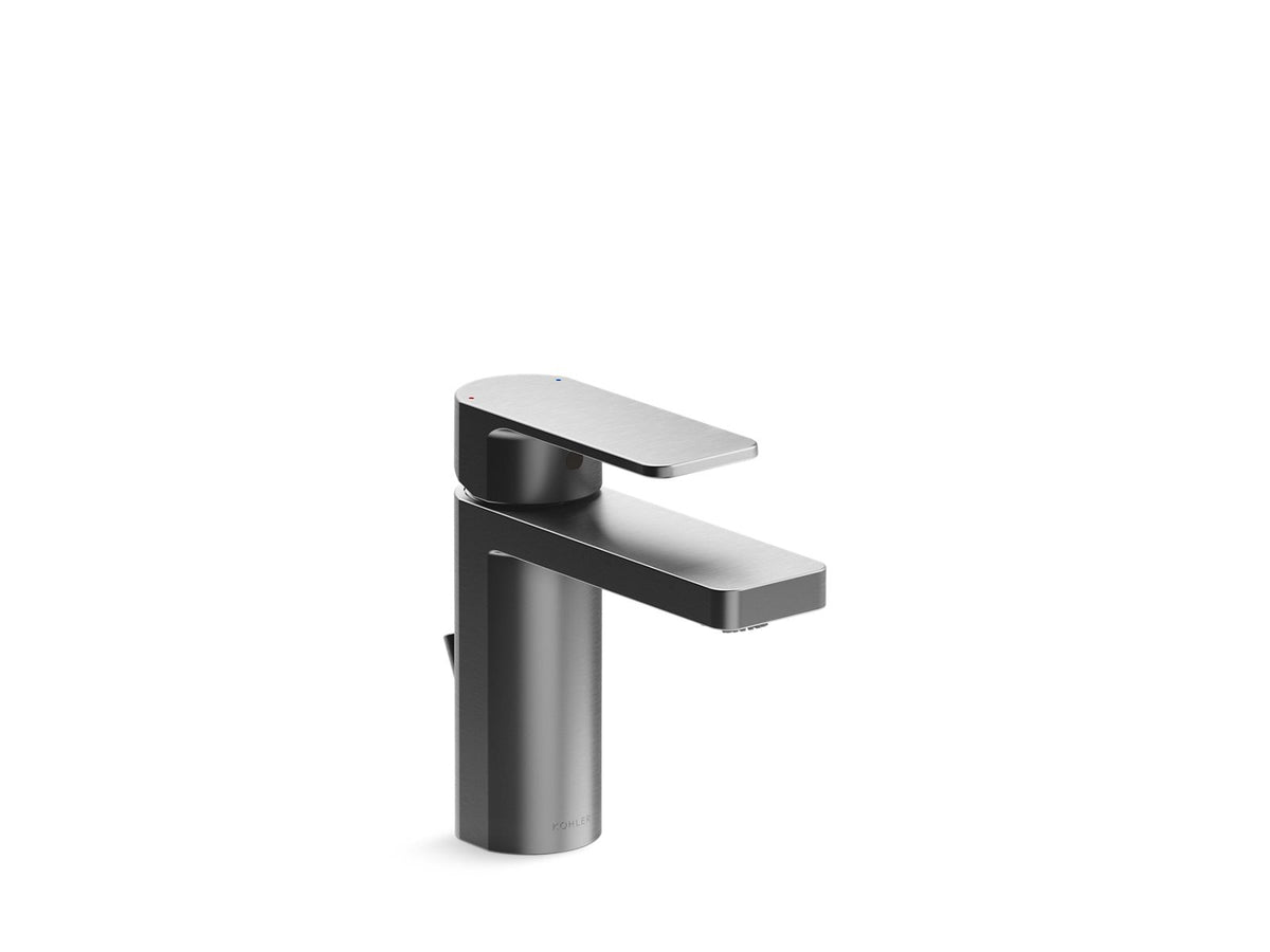 KOHLER K-23472-4K-BGP Parallel Single-handle bathroom sink faucet, 1.0 gpm  -  Vibrant Brushed Graphite